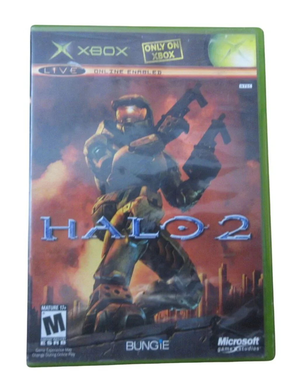 Halo 2 Video Game Microsoft Xbox 2004 with Manual